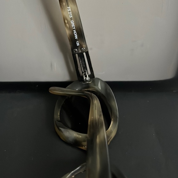 Fendi Gray Horn Sunglasses - Italy - Picture 8 of 12
